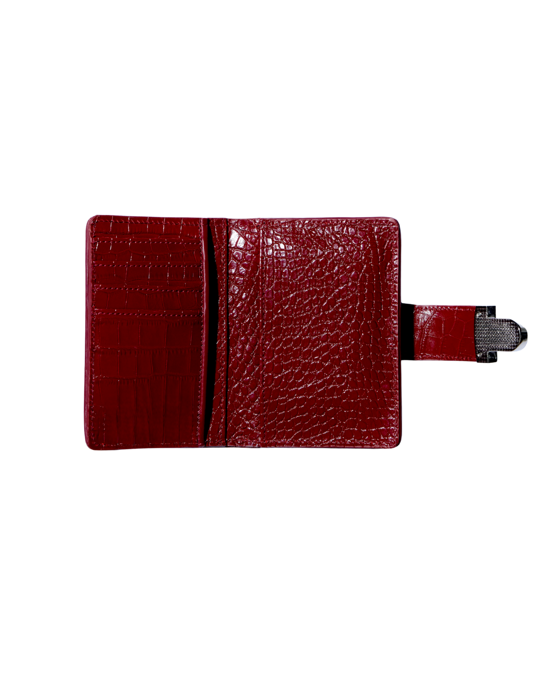 LIAÜ DEEP POCKETS Wallet (Red Croc)