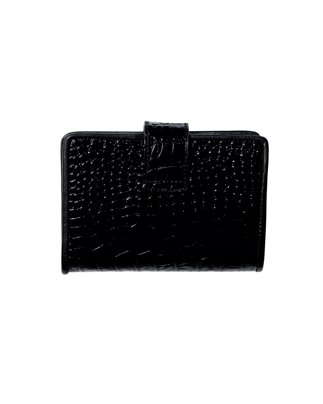 LIAÜ DEEP POCKETS Wallet (Black Croc)